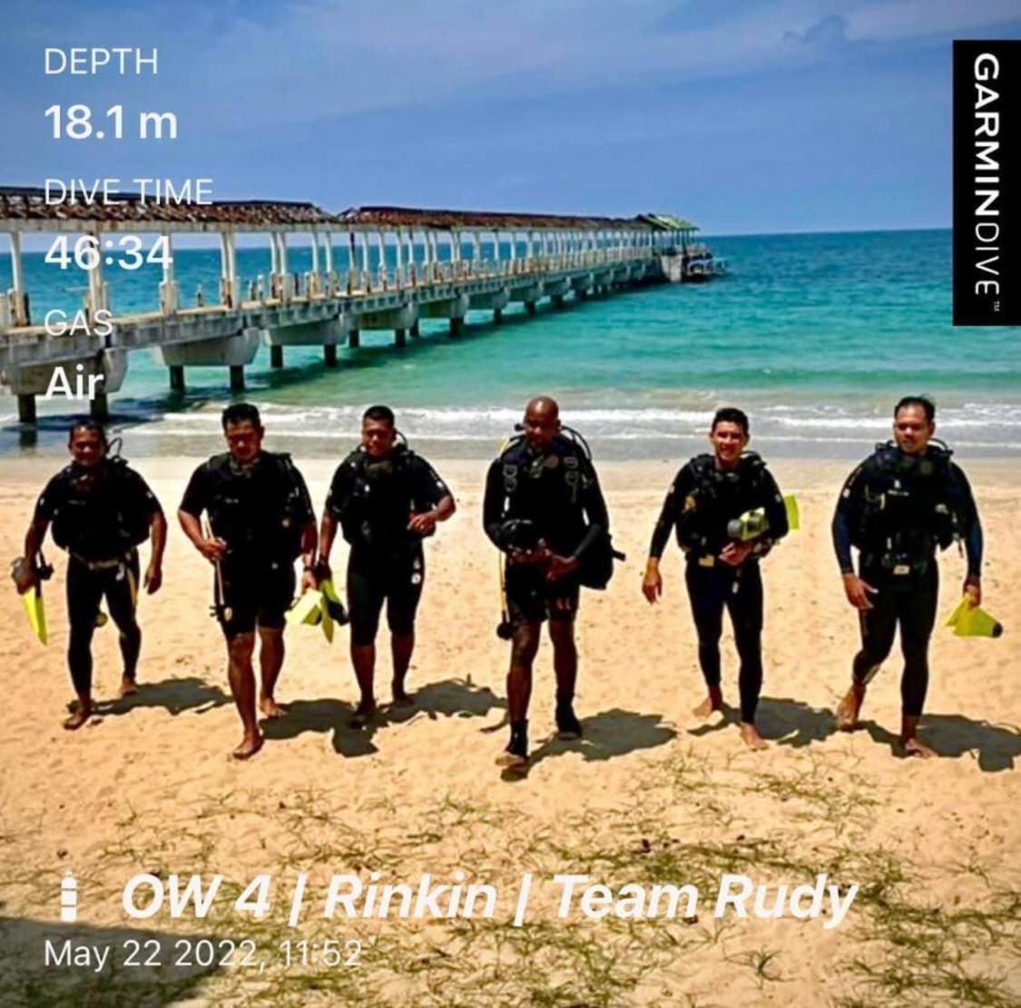 Tiongman Scubadive & Lodge Kampong Juara Buitenkant foto