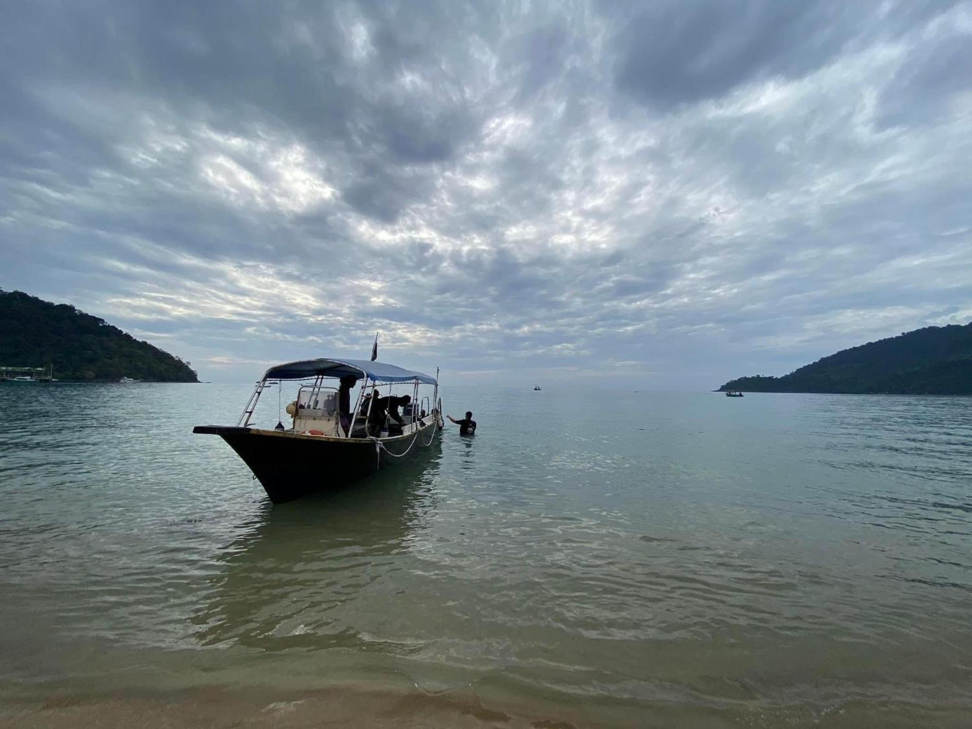 Tiongman Scubadive & Lodge Kampong Juara Buitenkant foto