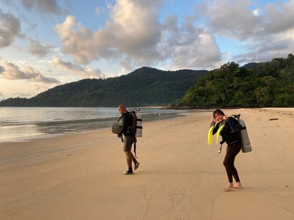 Tiongman Scubadive & Lodge Kampong Juara Buitenkant foto