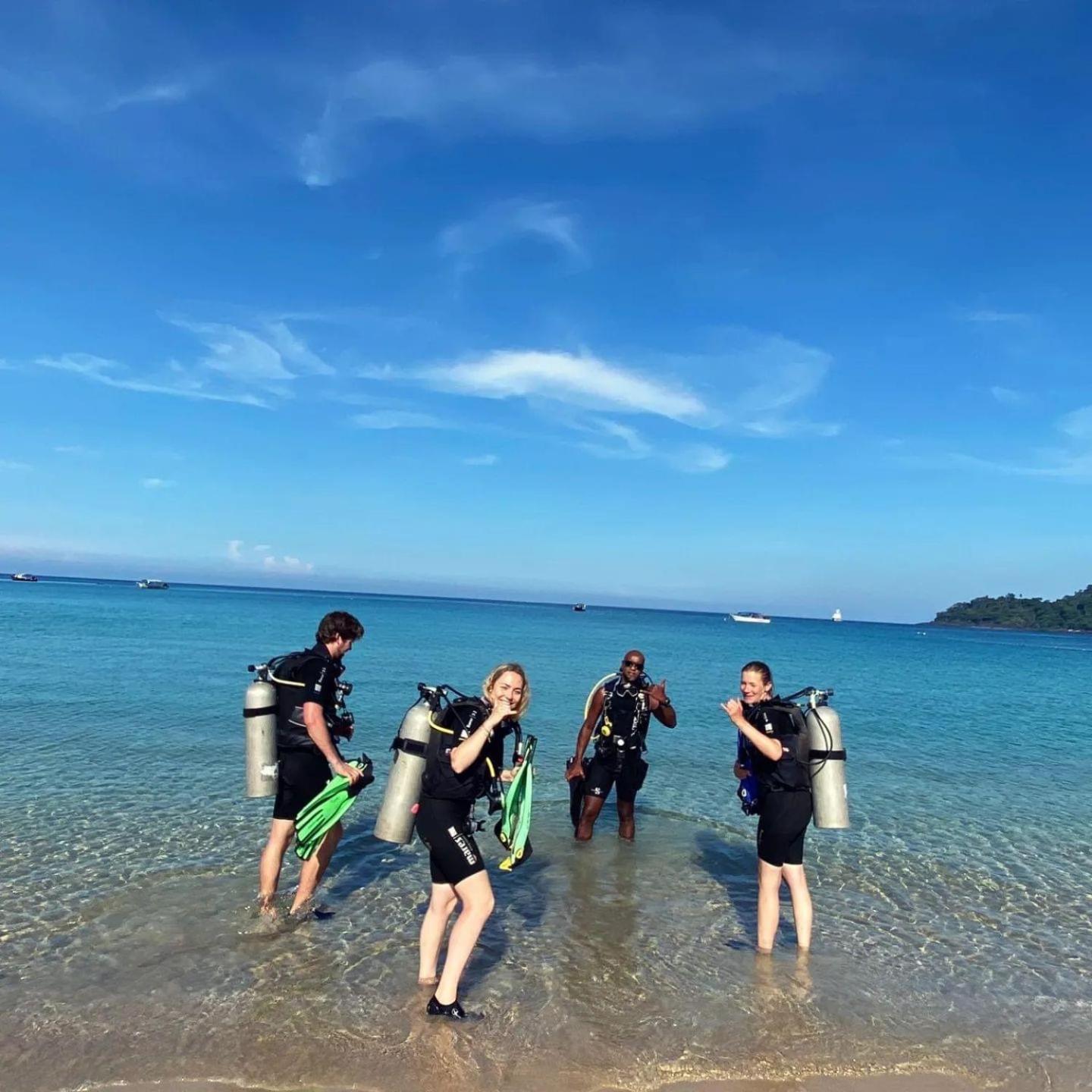 Tiongman Scubadive & Lodge Kampong Juara Buitenkant foto